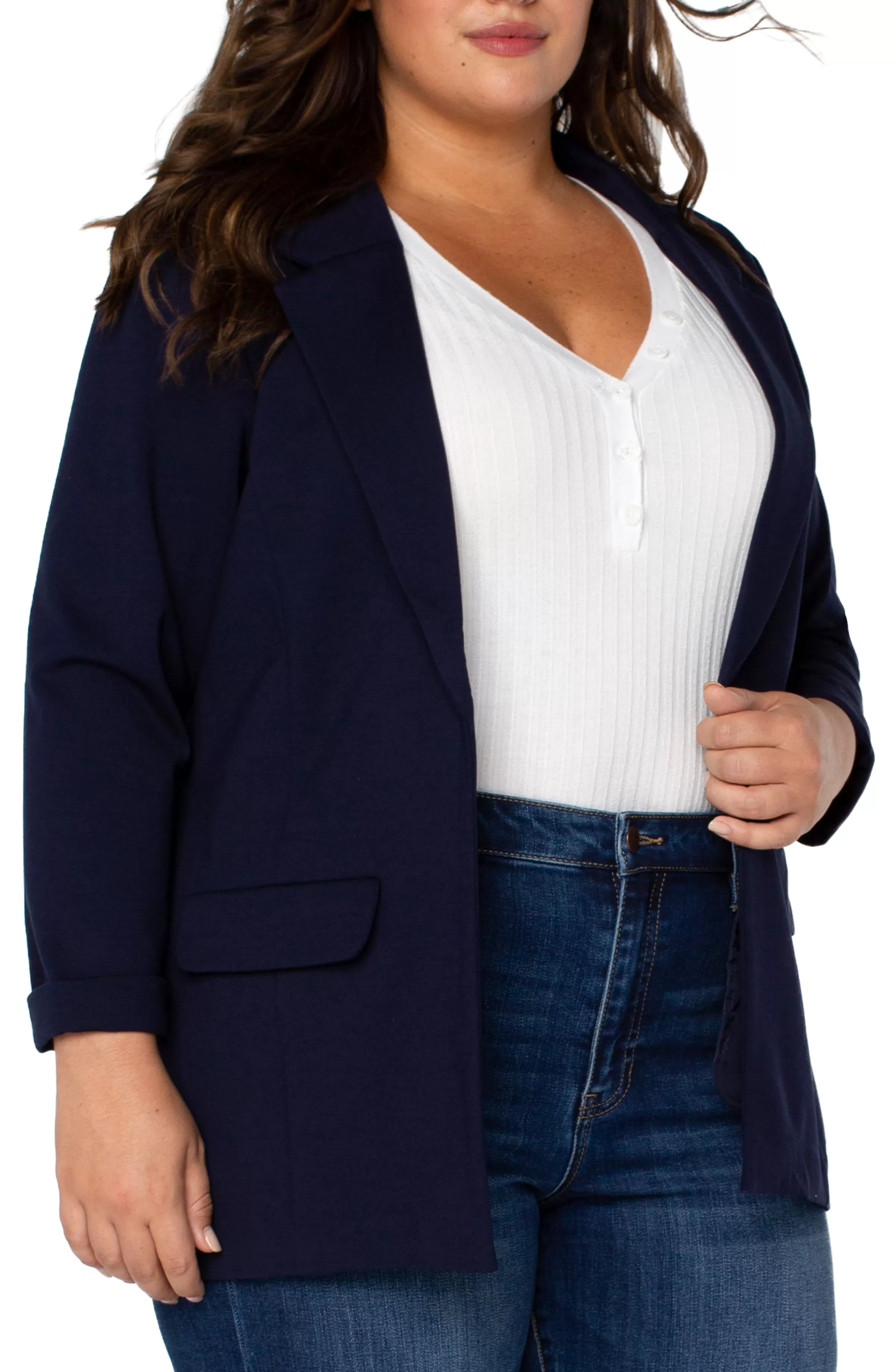 BOYFRIEND BLAZER WITH PRINCESS DART*Liverpool Los Angeles Hot