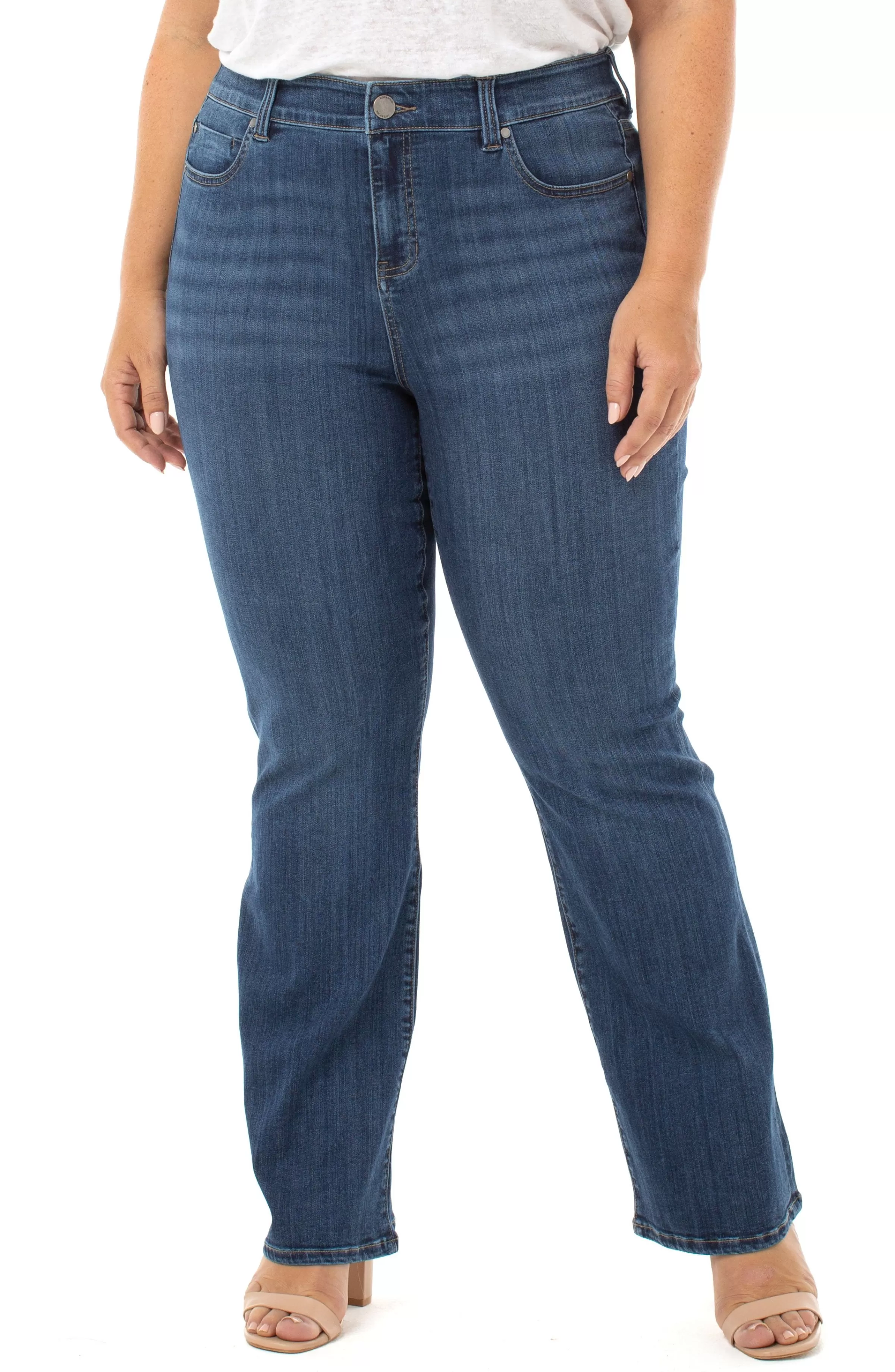 LUCY BOOTCUT HIGH PERFORMANCE DENIM*Liverpool Los Angeles Shop