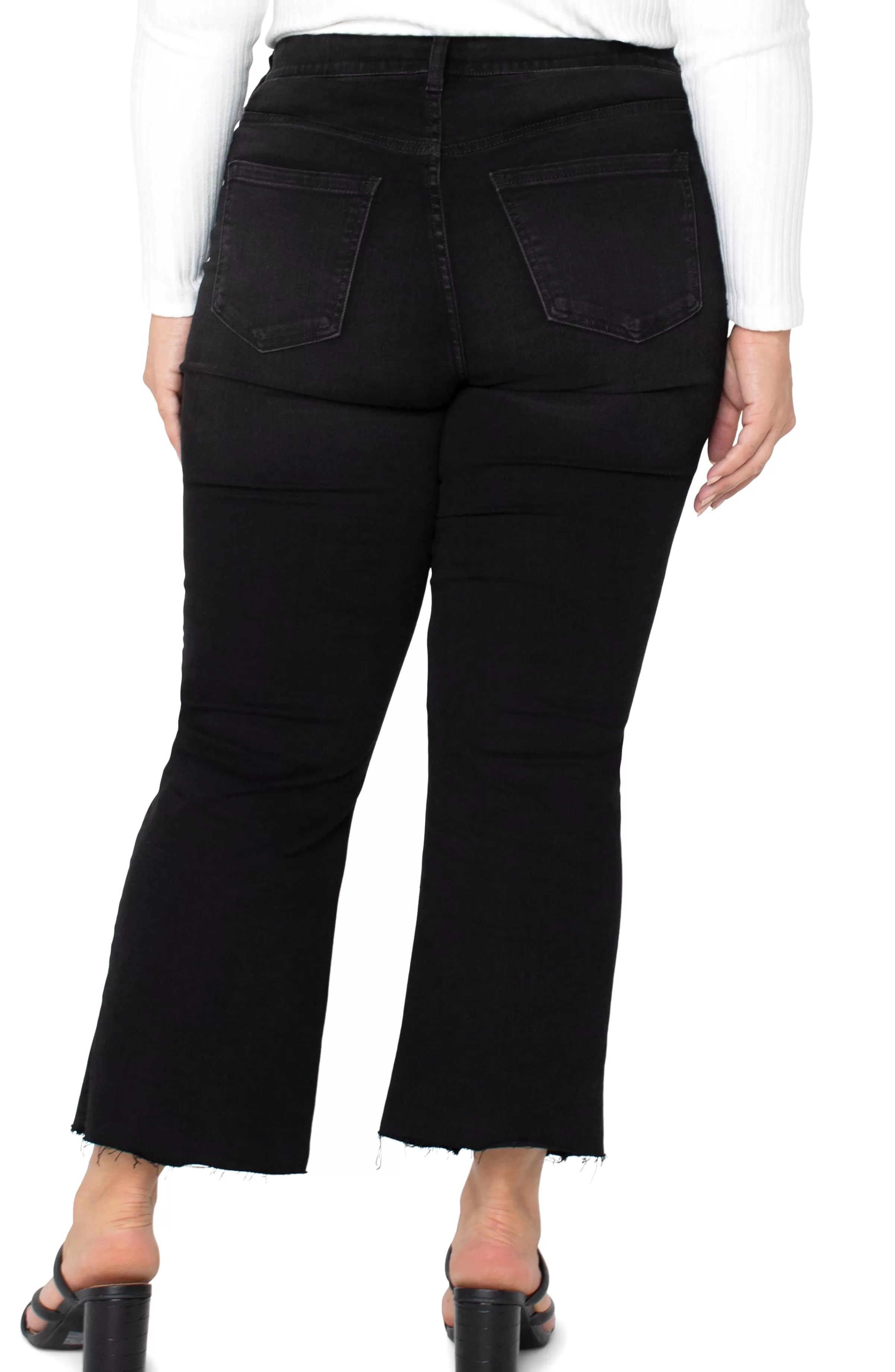 THE GIA GLIDER® CROP FLARE TWISTED SEAM*Liverpool Los Angeles Best Sale